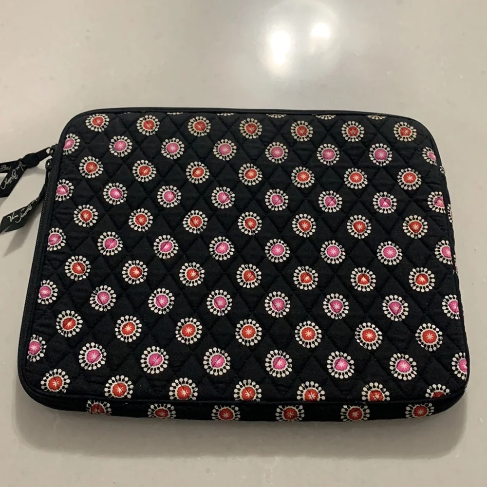 Vera Bradley quilted laptop case